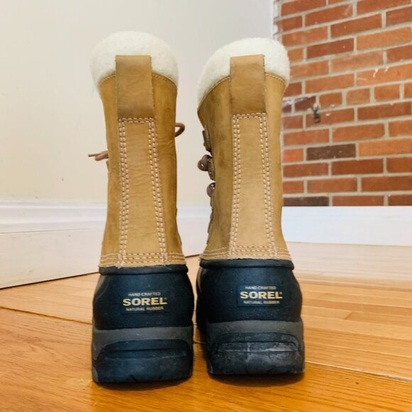 Sorel Caribou Women’s US 8 NL1004-280 Leather Waterproof Winter Snow Boots - Picture 5 of 11